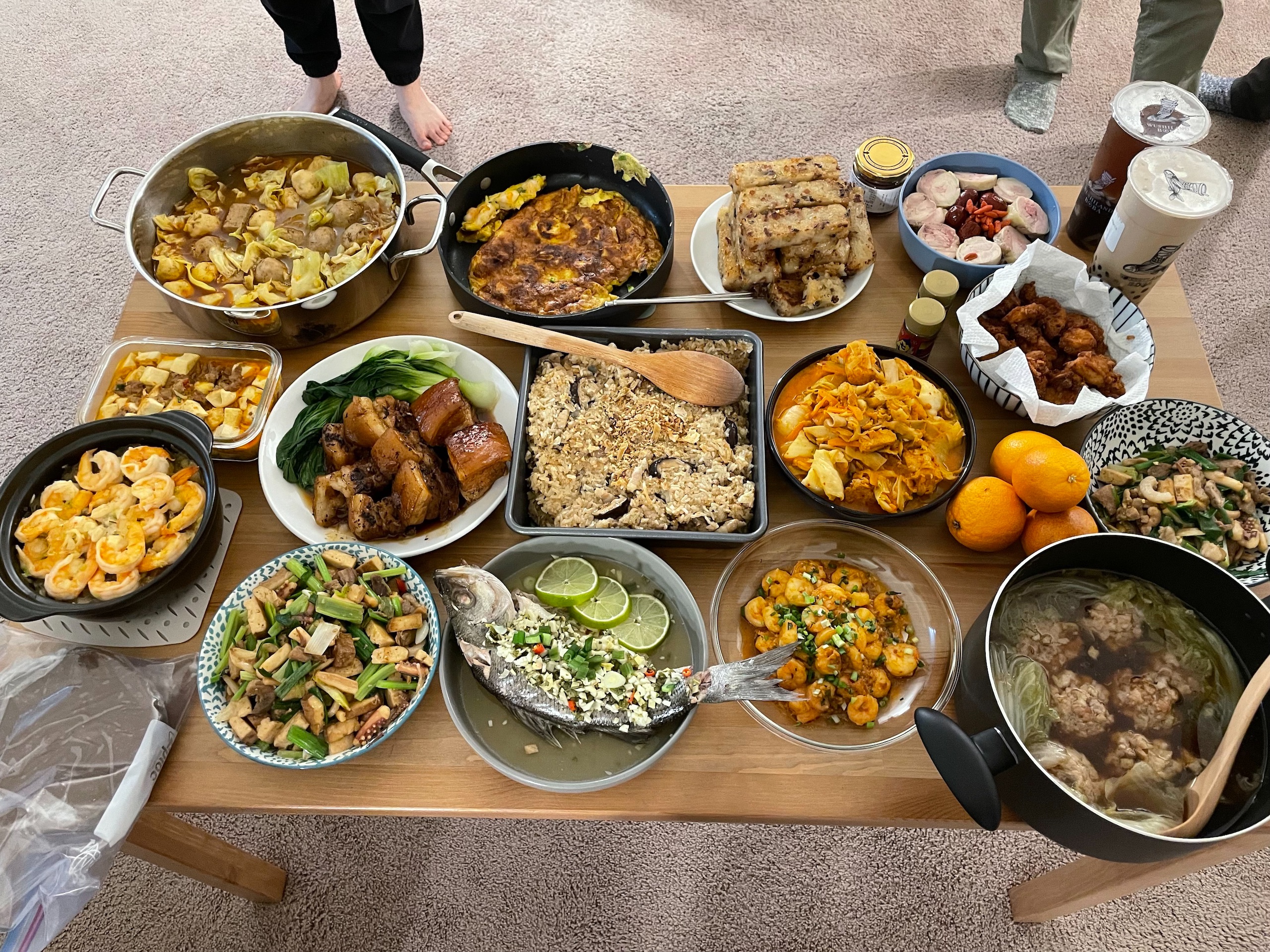 平安夜聚餐合照