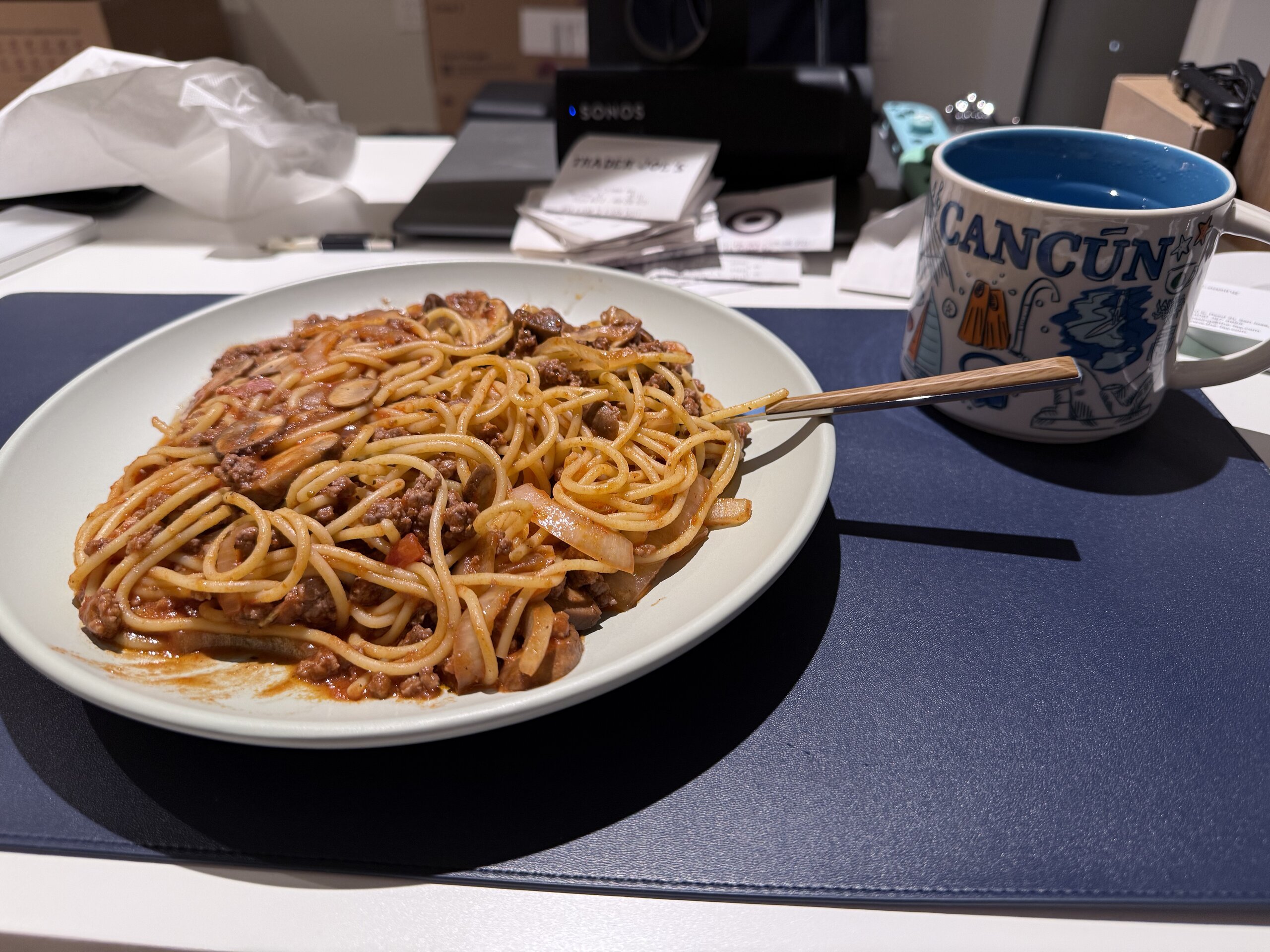 肉醬義大利麵